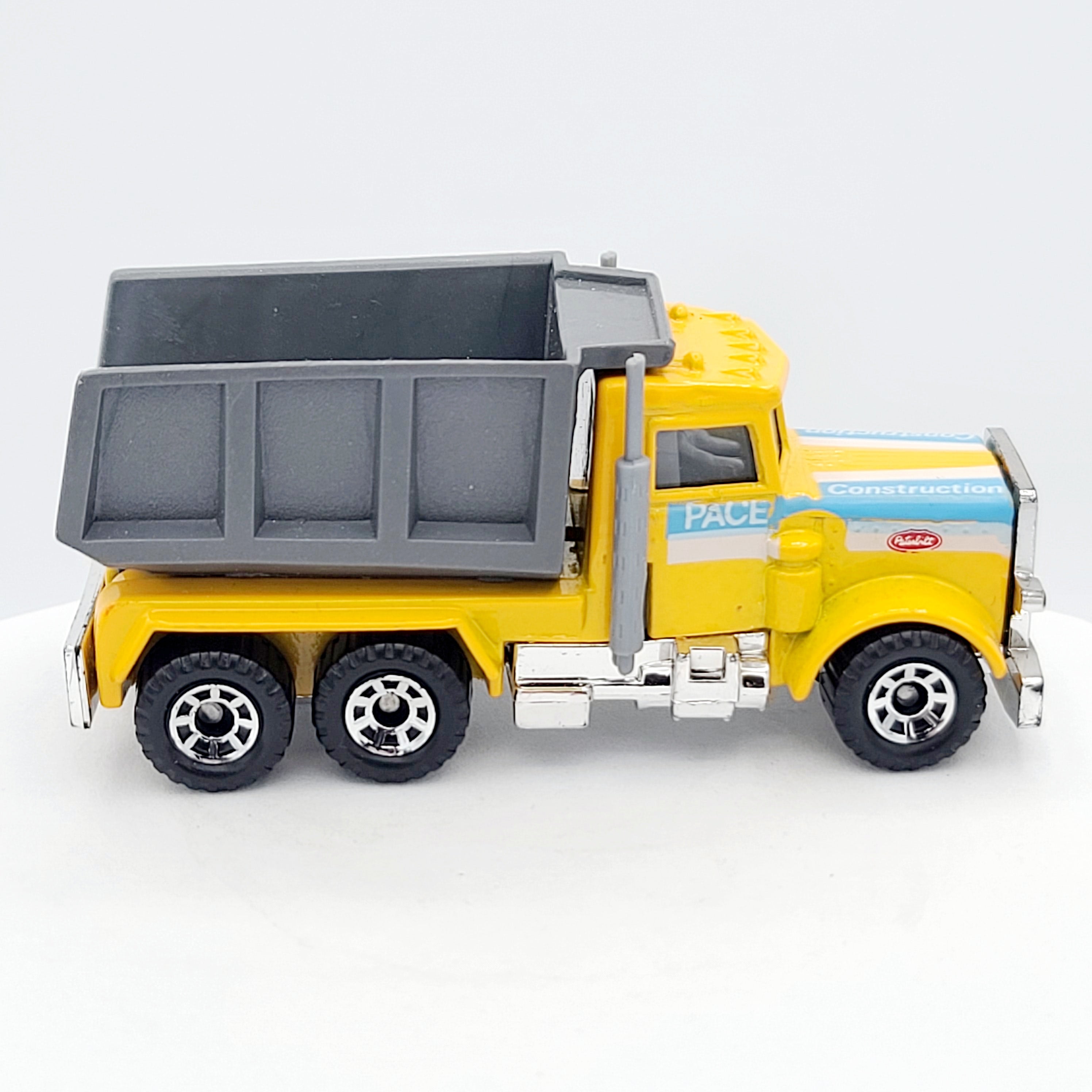 Matchbox Peterbilt i80 Dump Truck "Pace" (1990, 1991 MBX Basic 1-75)